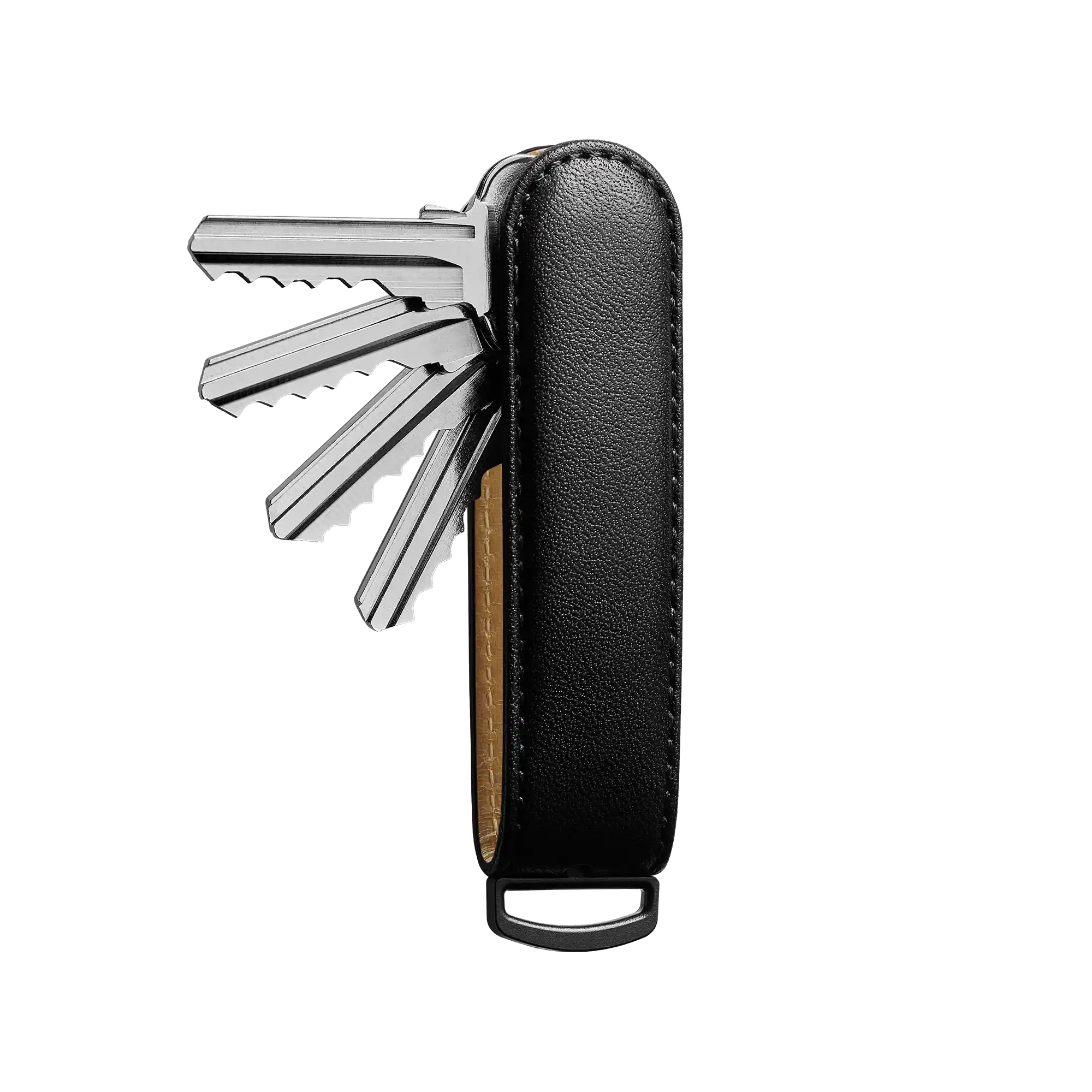 Black Leather Key Organiser