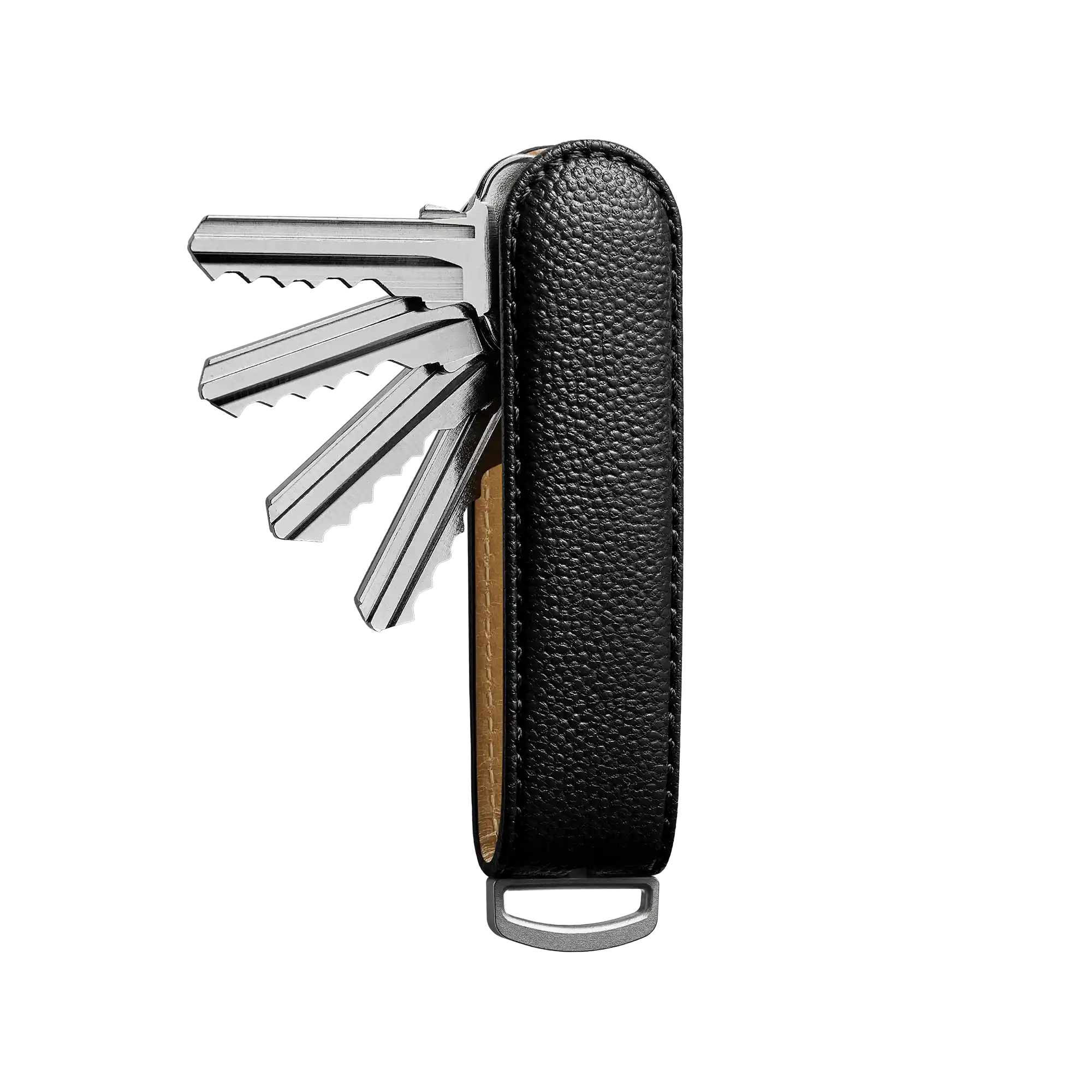 Limited Edition Black Caviar Leather Key Organiser