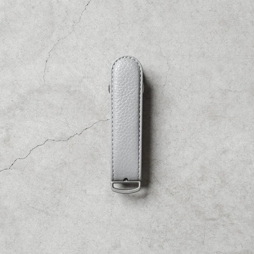 Stone Pebble Leather Key Organiser