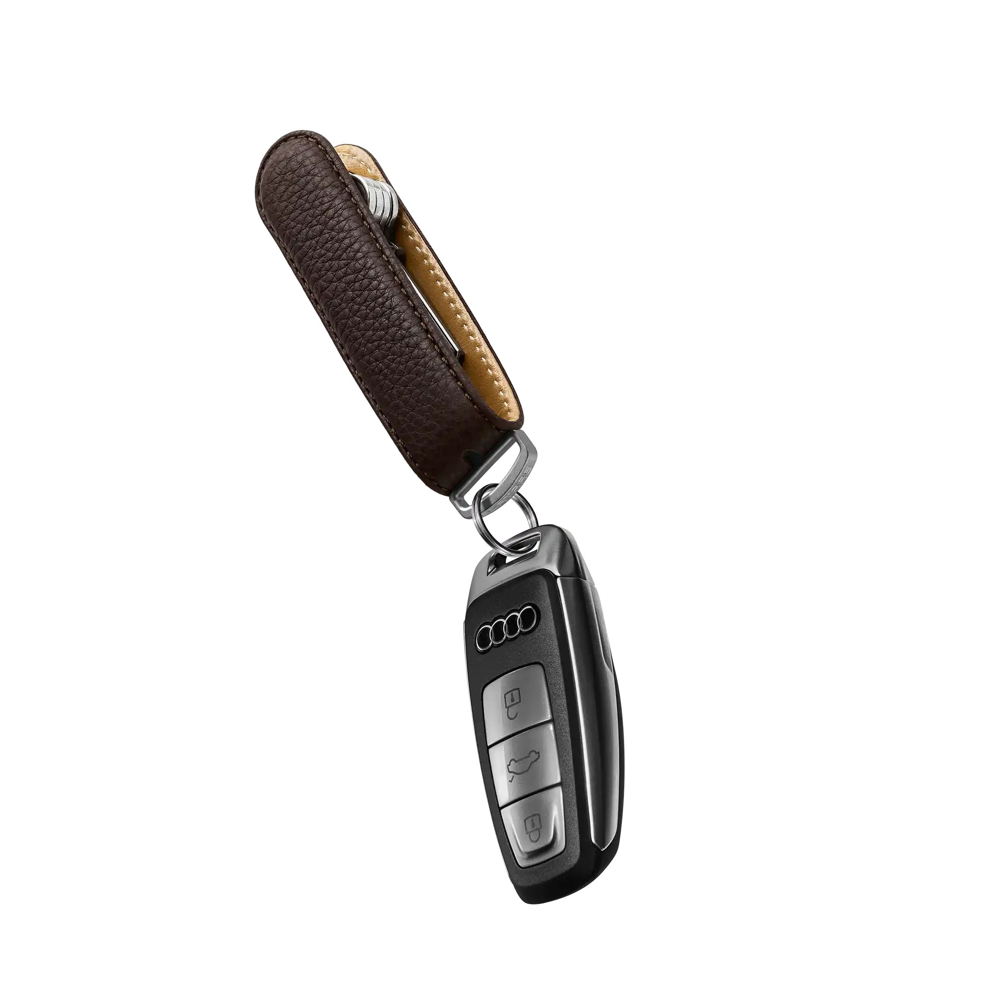 Limited Edition Spanish Chestnut Leather Key Organiser