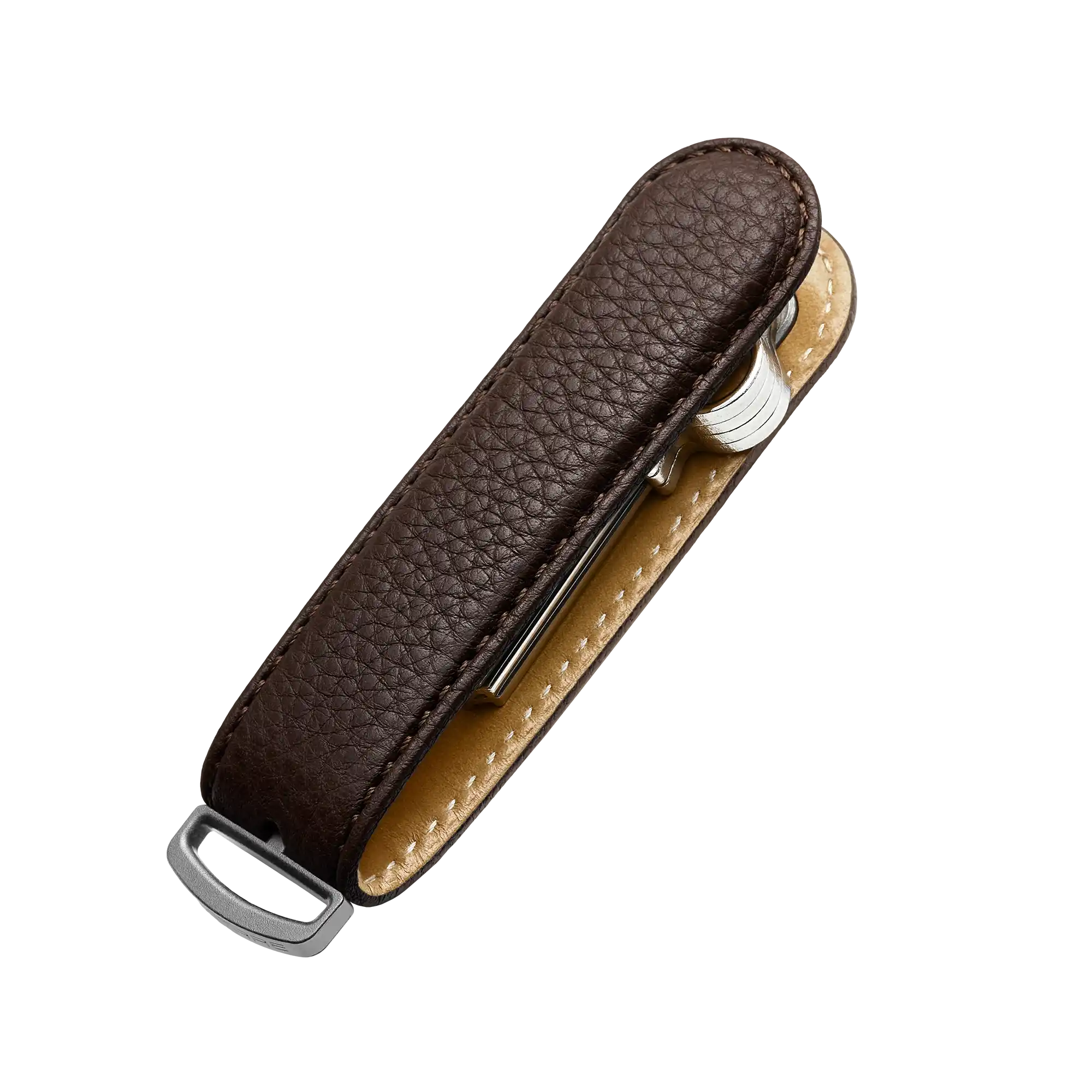 Limited Edition Spanish Chestnut Leather Key Organiser