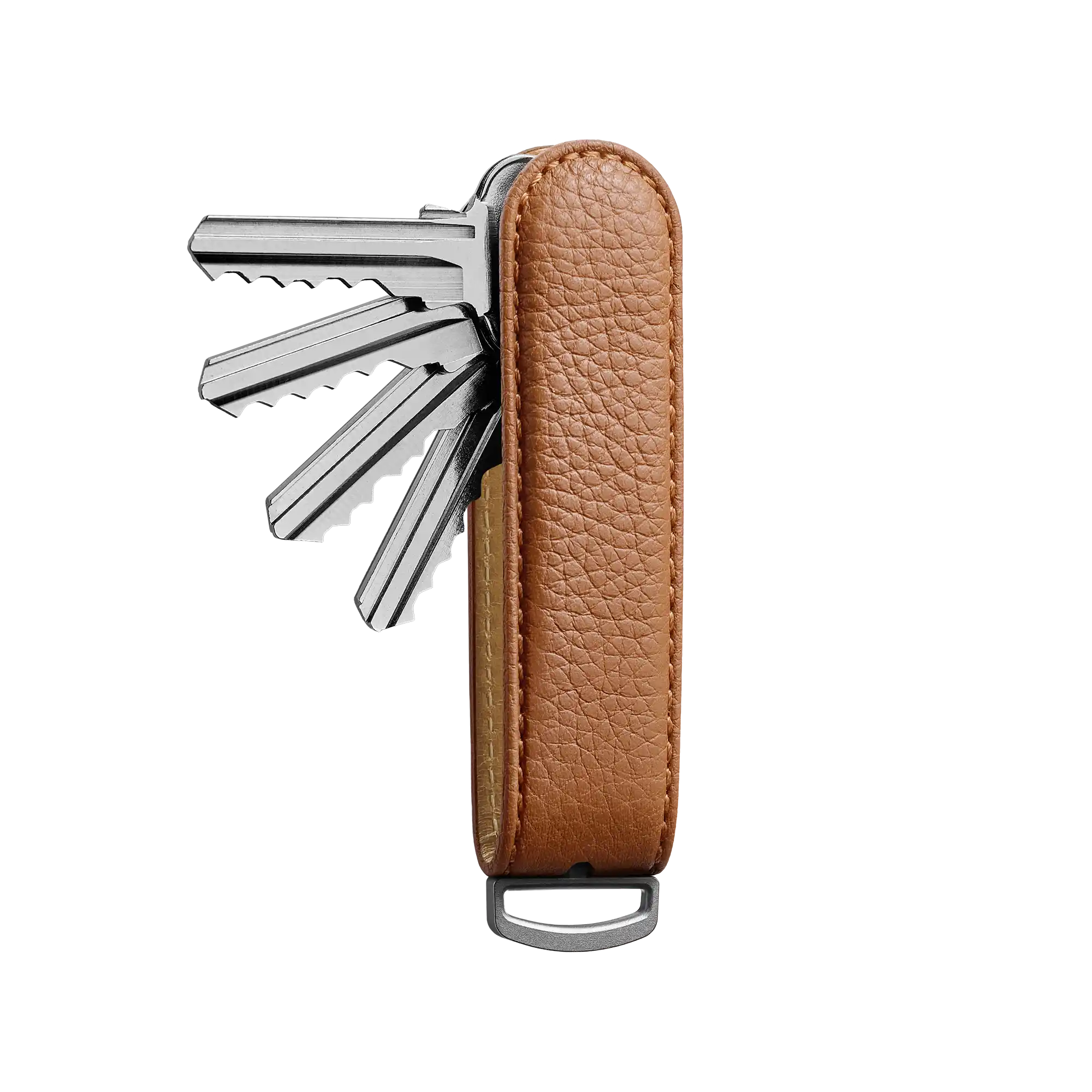Jibbon x Portare Edition | Tan Olive Tanned Leather Key Organiser