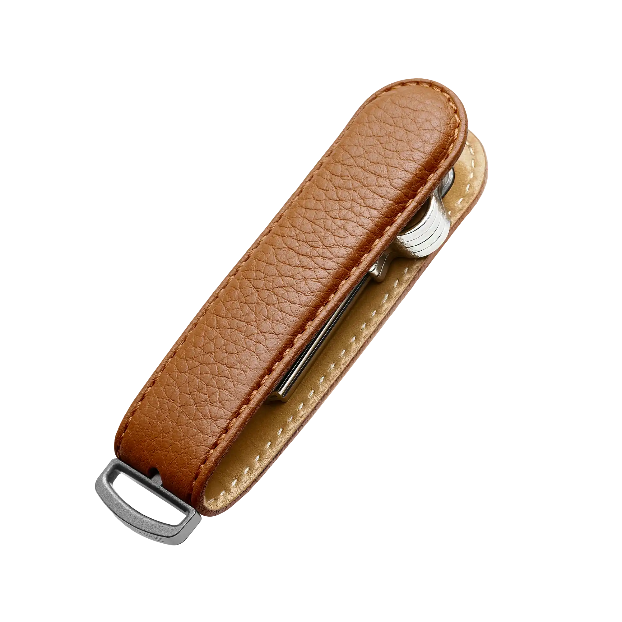 Limited Edition Spanish Tan Leather Key Organiser