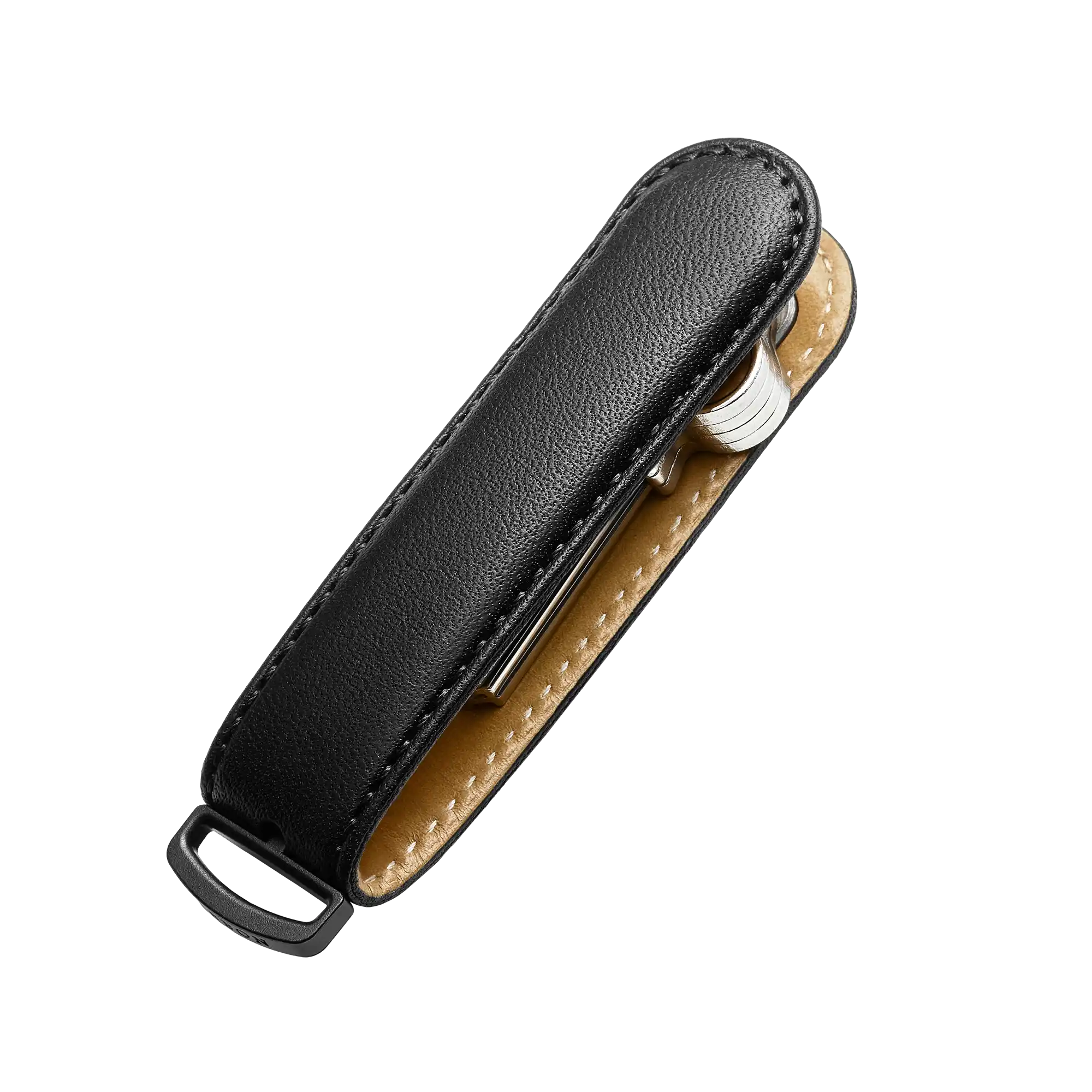 Black Leather Key Organiser