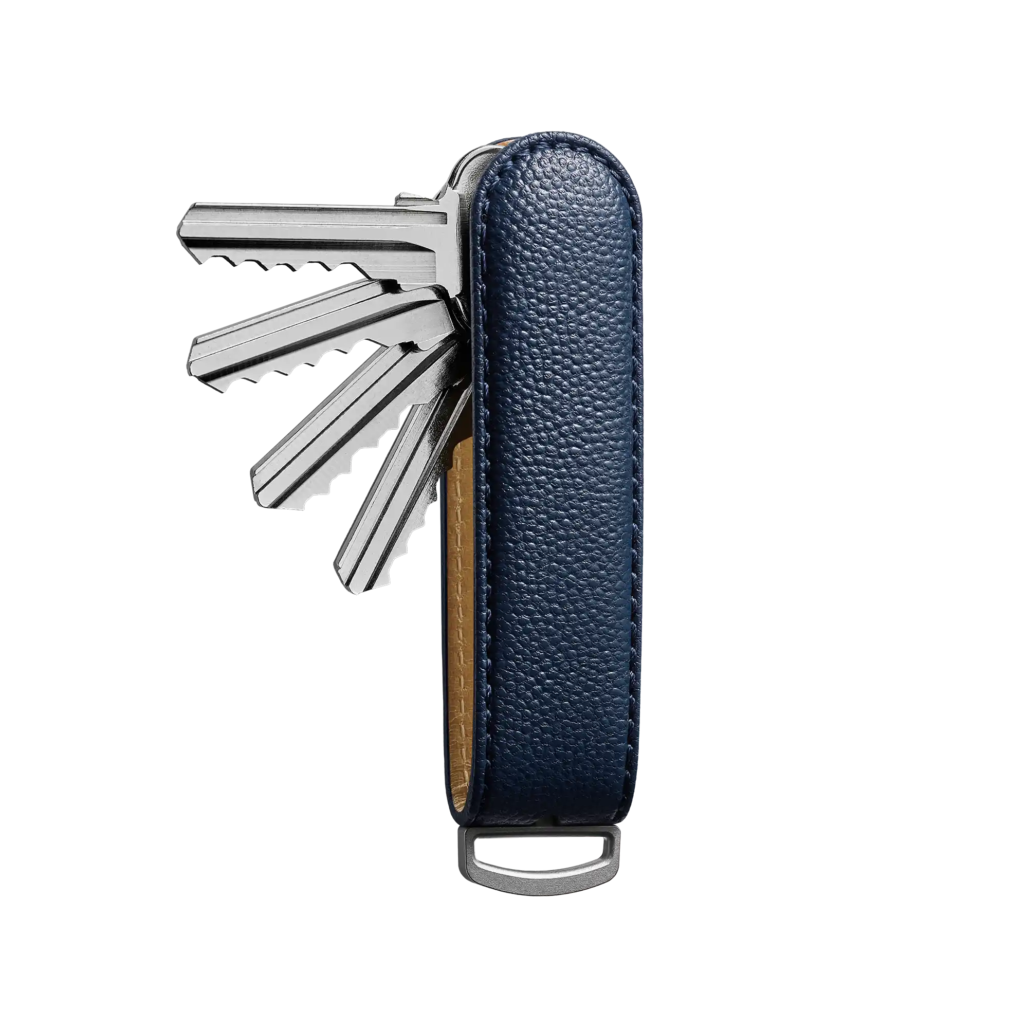 Limited Edition Navy Caviar Leather Key Organiser