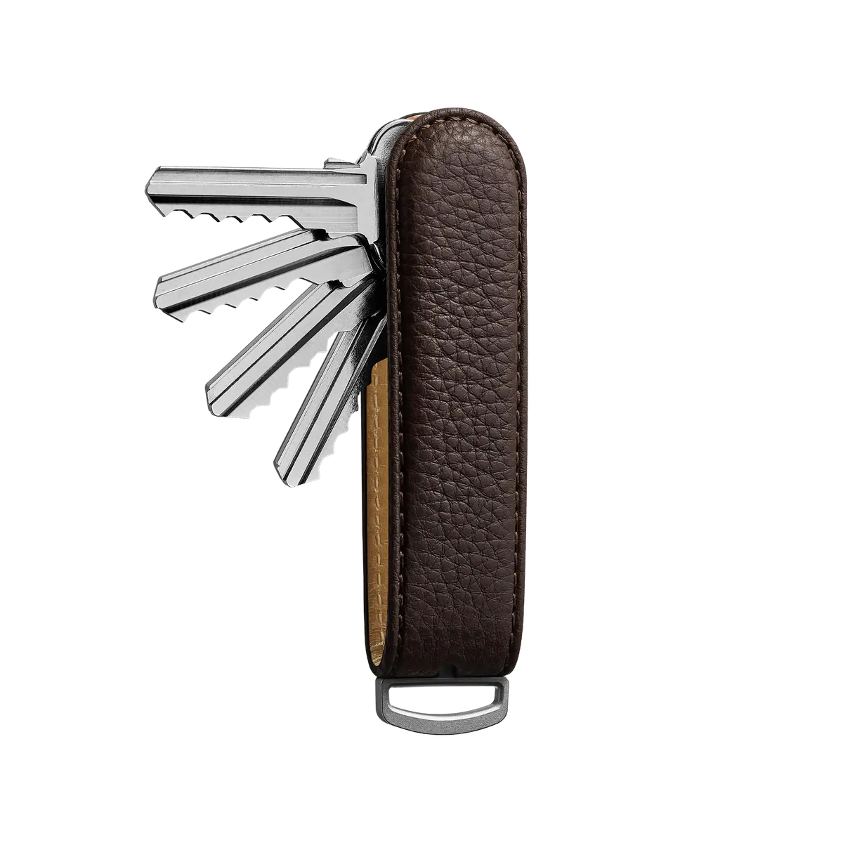 Jibbon x Portare Edition | Chestnut Olive Tanned Leather Key Organiser