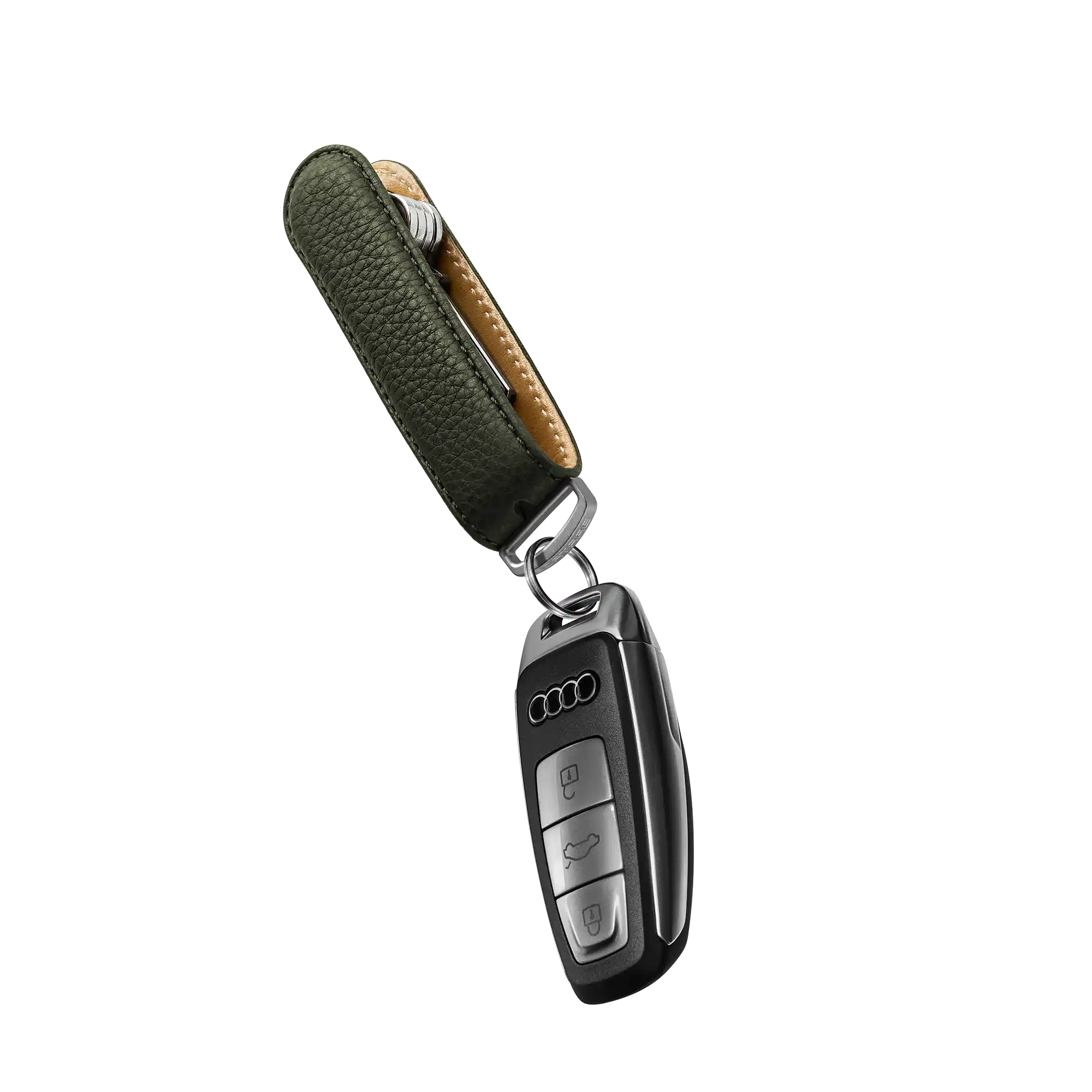 Limited Edition Spanish Green Leather Key Organiser