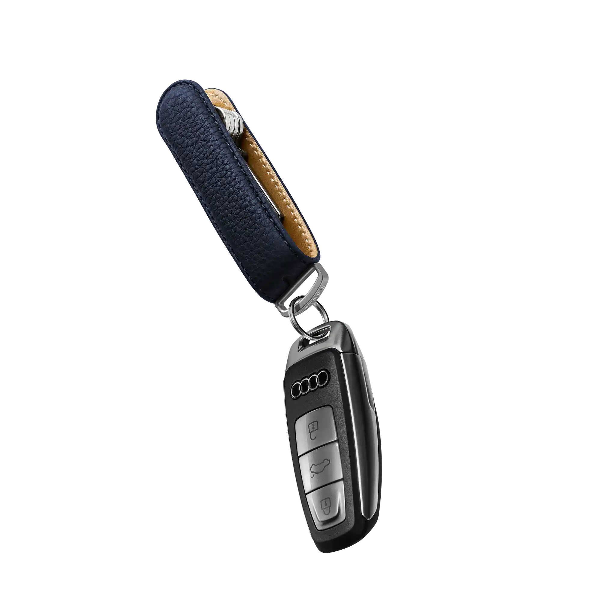 Limited Edition Spanish Navy Leather Key Organiser