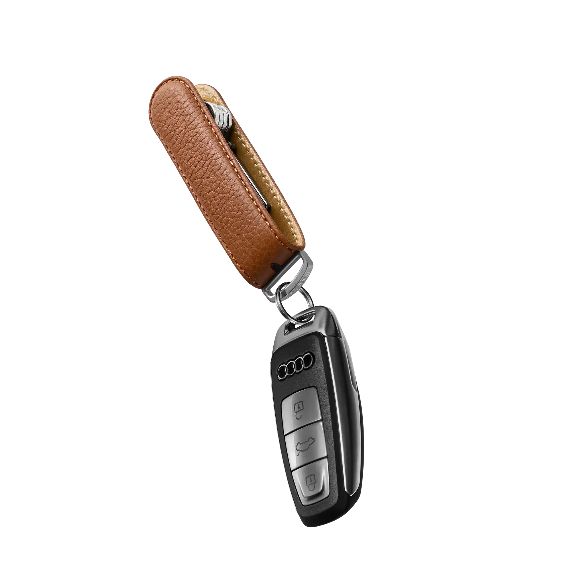 Limited Edition Spanish Tan Leather Key Organiser